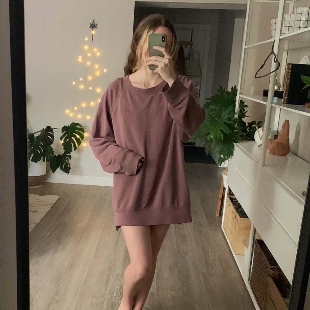 Mauve Victoria’s Secret sweater (L)